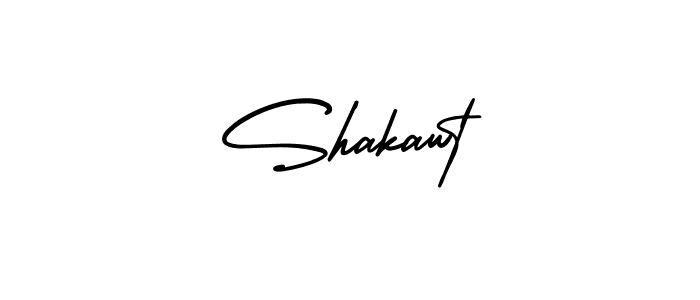 Shakawt stylish signature style. Best Handwritten Sign (AmerikaSignatureDemo-Regular) for my name. Handwritten Signature Collection Ideas for my name Shakawt. Shakawt signature style 3 images and pictures png