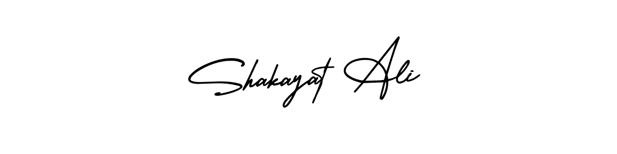 if you are searching for the best signature style for your name Shakayat Ali. so please give up your signature search. here we have designed multiple signature styles  using AmerikaSignatureDemo-Regular. Shakayat Ali signature style 3 images and pictures png