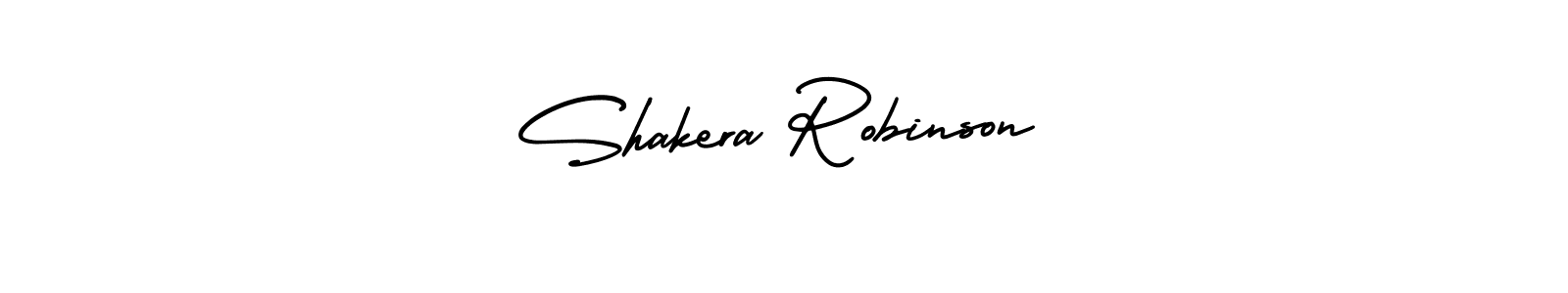 Also You can easily find your signature by using the search form. We will create Shakera Robinson name handwritten signature images for you free of cost using AmerikaSignatureDemo-Regular sign style. Shakera Robinson signature style 3 images and pictures png