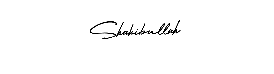 Use a signature maker to create a handwritten signature online. With this signature software, you can design (AmerikaSignatureDemo-Regular) your own signature for name Shakibullah. Shakibullah signature style 3 images and pictures png