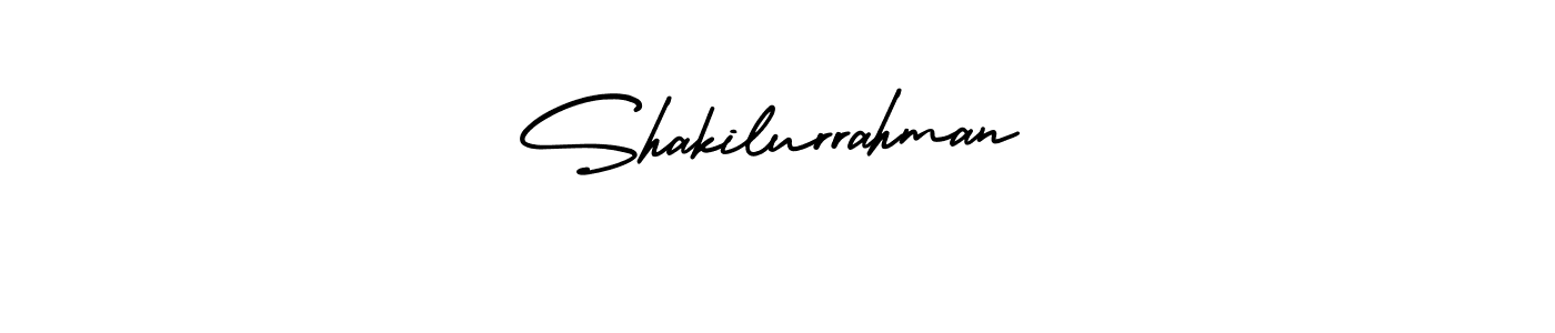 This is the best signature style for the Shakilurrahman name. Also you like these signature font (AmerikaSignatureDemo-Regular). Mix name signature. Shakilurrahman signature style 3 images and pictures png