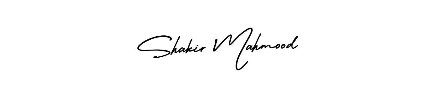 Create a beautiful signature design for name Shakir Mahmood. With this signature (AmerikaSignatureDemo-Regular) fonts, you can make a handwritten signature for free. Shakir Mahmood signature style 3 images and pictures png