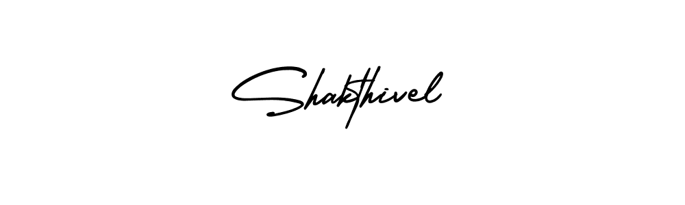 How to make Shakthivel signature? AmerikaSignatureDemo-Regular is a professional autograph style. Create handwritten signature for Shakthivel name. Shakthivel signature style 3 images and pictures png