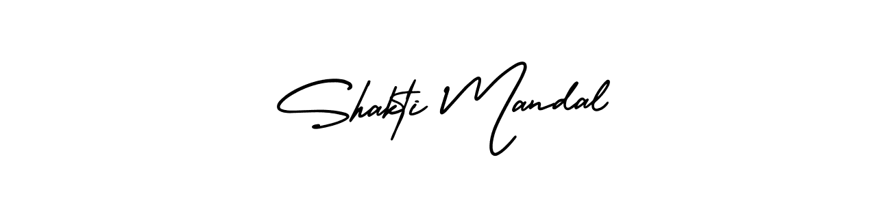 The best way (AmerikaSignatureDemo-Regular) to make a short signature is to pick only two or three words in your name. The name Shakti Mandal include a total of six letters. For converting this name. Shakti Mandal signature style 3 images and pictures png