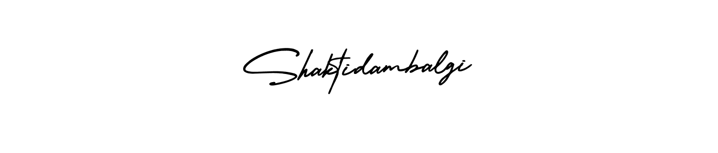 Use a signature maker to create a handwritten signature online. With this signature software, you can design (AmerikaSignatureDemo-Regular) your own signature for name Shaktidambalgi. Shaktidambalgi signature style 3 images and pictures png