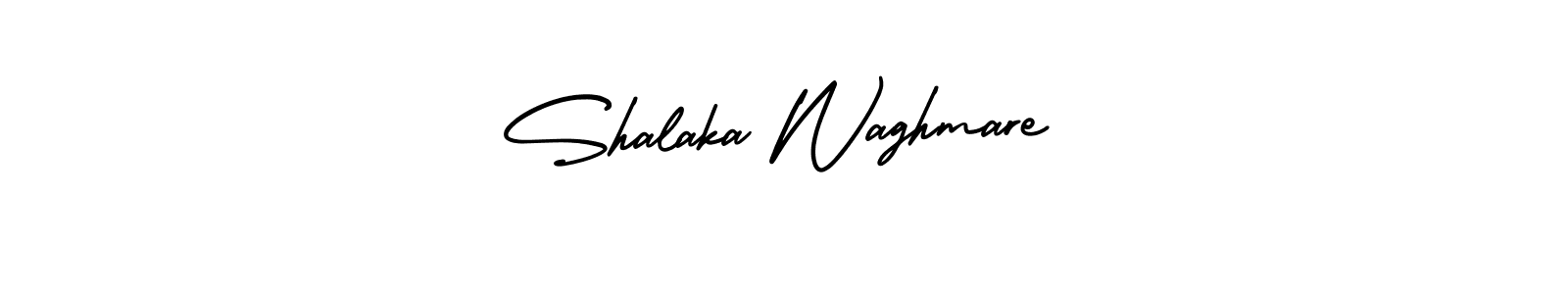 Design your own signature with our free online signature maker. With this signature software, you can create a handwritten (AmerikaSignatureDemo-Regular) signature for name Shalaka Waghmare. Shalaka Waghmare signature style 3 images and pictures png