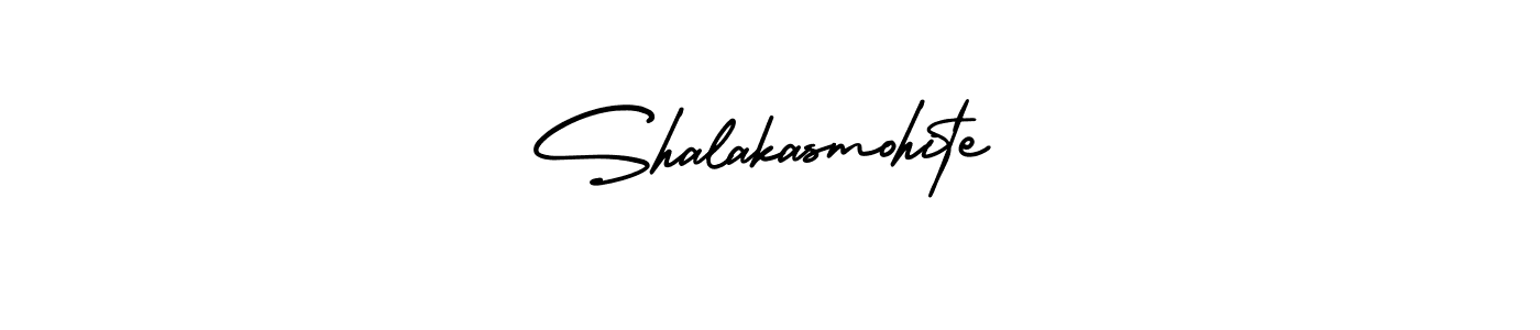Make a beautiful signature design for name Shalakasmohite. Use this online signature maker to create a handwritten signature for free. Shalakasmohite signature style 3 images and pictures png