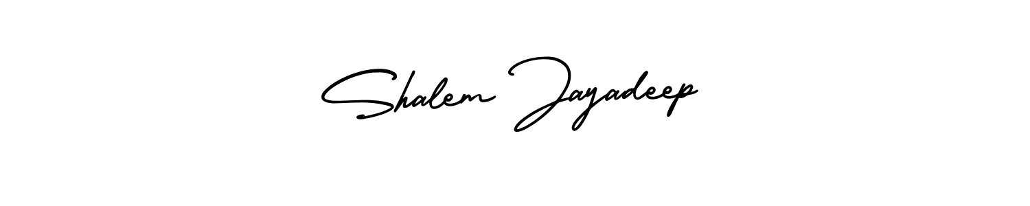 Similarly AmerikaSignatureDemo-Regular is the best handwritten signature design. Signature creator online .You can use it as an online autograph creator for name Shalem Jayadeep. Shalem Jayadeep signature style 3 images and pictures png