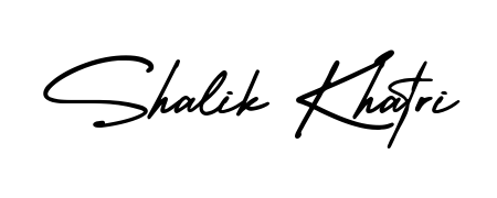 How to make Shalik Khatri name signature. Use AmerikaSignatureDemo-Regular style for creating short signs online. This is the latest handwritten sign. Shalik Khatri signature style 3 images and pictures png