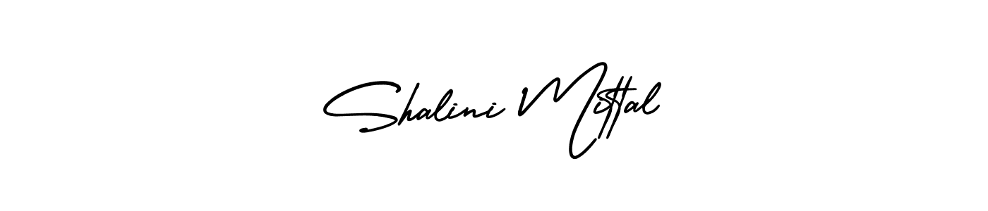 You should practise on your own different ways (AmerikaSignatureDemo-Regular) to write your name (Shalini Mittal) in signature. don't let someone else do it for you. Shalini Mittal signature style 3 images and pictures png