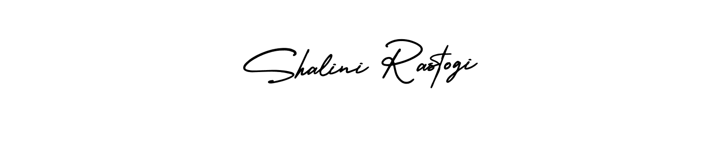 It looks lik you need a new signature style for name Shalini Rastogi. Design unique handwritten (AmerikaSignatureDemo-Regular) signature with our free signature maker in just a few clicks. Shalini Rastogi signature style 3 images and pictures png