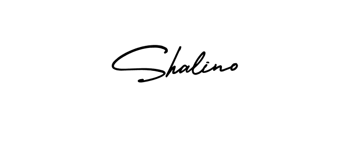 Create a beautiful signature design for name Shalino. With this signature (AmerikaSignatureDemo-Regular) fonts, you can make a handwritten signature for free. Shalino signature style 3 images and pictures png