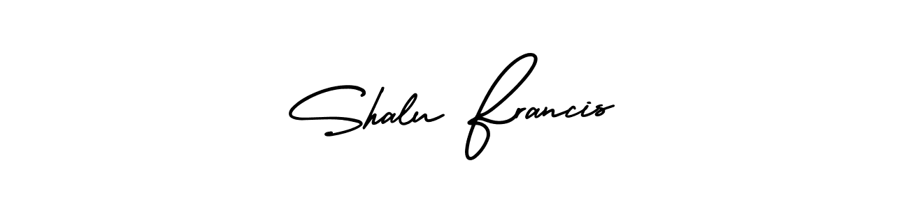 Once you've used our free online signature maker to create your best signature AmerikaSignatureDemo-Regular style, it's time to enjoy all of the benefits that Shalu Francis name signing documents. Shalu Francis signature style 3 images and pictures png