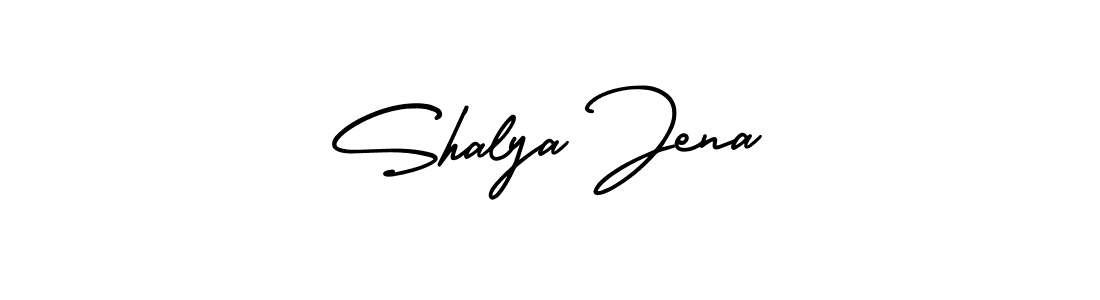 Best and Professional Signature Style for Shalya Jena. AmerikaSignatureDemo-Regular Best Signature Style Collection. Shalya Jena signature style 3 images and pictures png