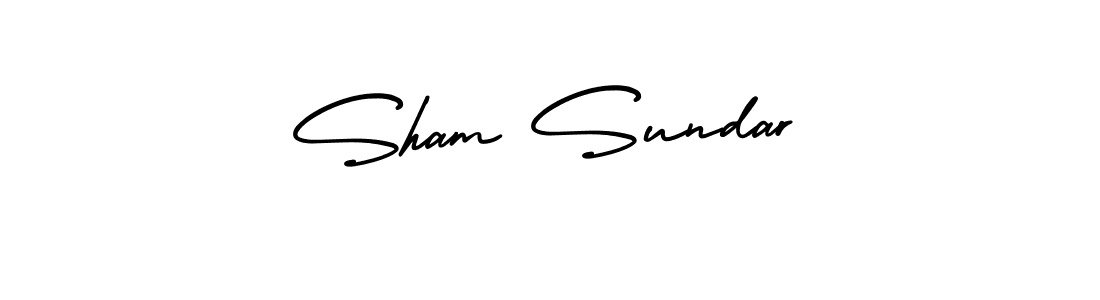 Check out images of Autograph of Sham Sundar name. Actor Sham Sundar Signature Style. AmerikaSignatureDemo-Regular is a professional sign style online. Sham Sundar signature style 3 images and pictures png