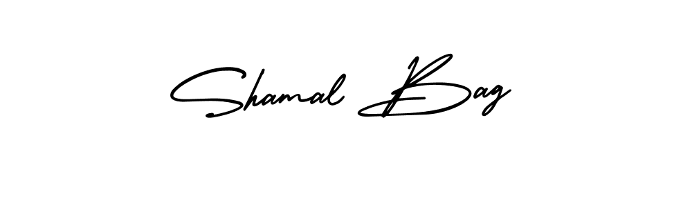 Check out images of Autograph of Shamal Bag name. Actor Shamal Bag Signature Style. AmerikaSignatureDemo-Regular is a professional sign style online. Shamal Bag signature style 3 images and pictures png