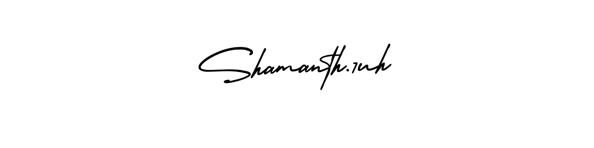 Also You can easily find your signature by using the search form. We will create Shamanth.7uh name handwritten signature images for you free of cost using AmerikaSignatureDemo-Regular sign style. Shamanth.7uh signature style 3 images and pictures png