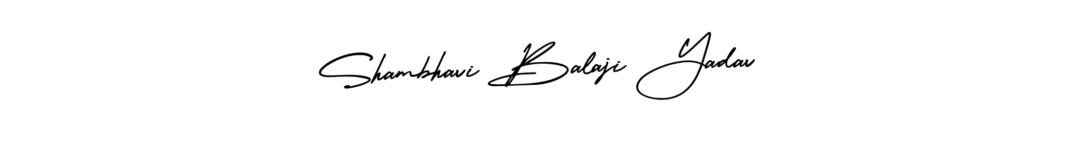 Here are the top 10 professional signature styles for the name Shambhavi Balaji Yadav. These are the best autograph styles you can use for your name. Shambhavi Balaji Yadav signature style 3 images and pictures png