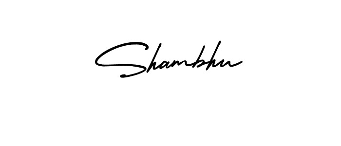 Similarly AmerikaSignatureDemo-Regular is the best handwritten signature design. Signature creator online .You can use it as an online autograph creator for name Shambhu. Shambhu signature style 3 images and pictures png