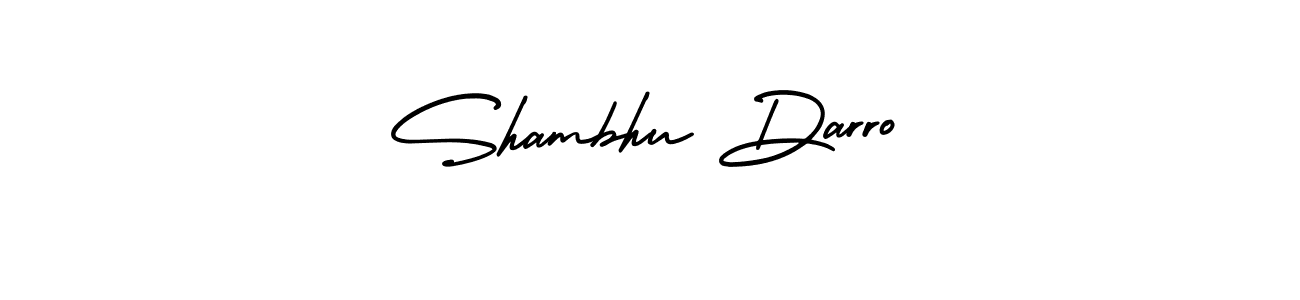 Use a signature maker to create a handwritten signature online. With this signature software, you can design (AmerikaSignatureDemo-Regular) your own signature for name Shambhu Darro. Shambhu Darro signature style 3 images and pictures png