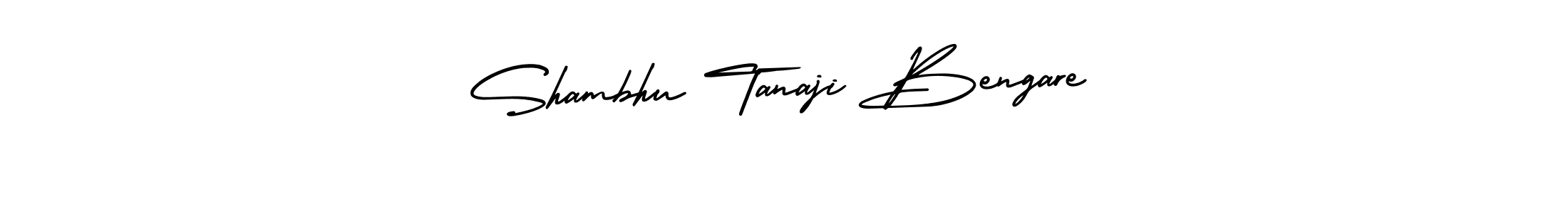 This is the best signature style for the Shambhu Tanaji Bengare name. Also you like these signature font (AmerikaSignatureDemo-Regular). Mix name signature. Shambhu Tanaji Bengare signature style 3 images and pictures png