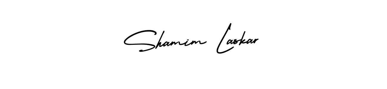 Best and Professional Signature Style for Shamim Laskar. AmerikaSignatureDemo-Regular Best Signature Style Collection. Shamim Laskar signature style 3 images and pictures png