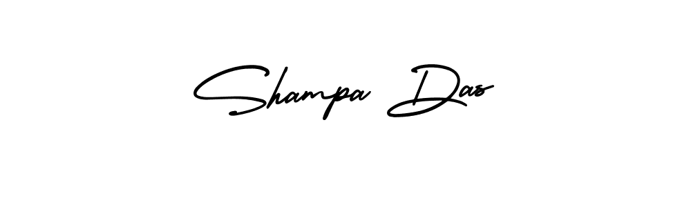 Shampa Das stylish signature style. Best Handwritten Sign (AmerikaSignatureDemo-Regular) for my name. Handwritten Signature Collection Ideas for my name Shampa Das. Shampa Das signature style 3 images and pictures png