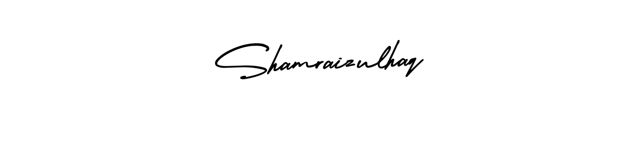 AmerikaSignatureDemo-Regular is a professional signature style that is perfect for those who want to add a touch of class to their signature. It is also a great choice for those who want to make their signature more unique. Get Shamraizulhaq name to fancy signature for free. Shamraizulhaq signature style 3 images and pictures png