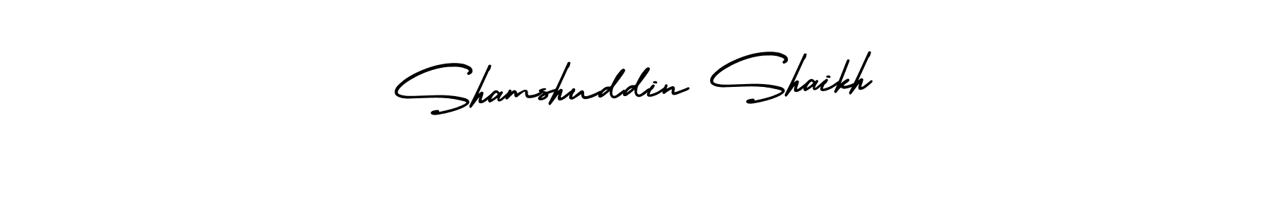 Similarly AmerikaSignatureDemo-Regular is the best handwritten signature design. Signature creator online .You can use it as an online autograph creator for name Shamshuddin Shaikh. Shamshuddin Shaikh signature style 3 images and pictures png