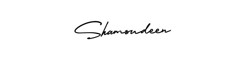 How to Draw Shamsudeen signature style? AmerikaSignatureDemo-Regular is a latest design signature styles for name Shamsudeen. Shamsudeen signature style 3 images and pictures png