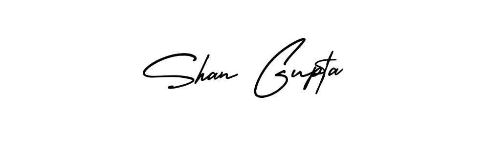 if you are searching for the best signature style for your name Shan Gupta. so please give up your signature search. here we have designed multiple signature styles  using AmerikaSignatureDemo-Regular. Shan Gupta signature style 3 images and pictures png