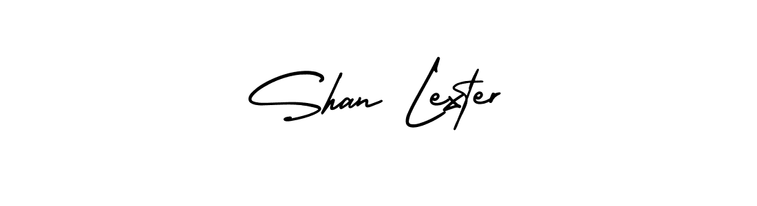 Shan Lexter stylish signature style. Best Handwritten Sign (AmerikaSignatureDemo-Regular) for my name. Handwritten Signature Collection Ideas for my name Shan Lexter. Shan Lexter signature style 3 images and pictures png