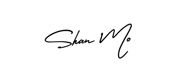 Similarly AmerikaSignatureDemo-Regular is the best handwritten signature design. Signature creator online .You can use it as an online autograph creator for name Shan Mo. Shan Mo signature style 3 images and pictures png