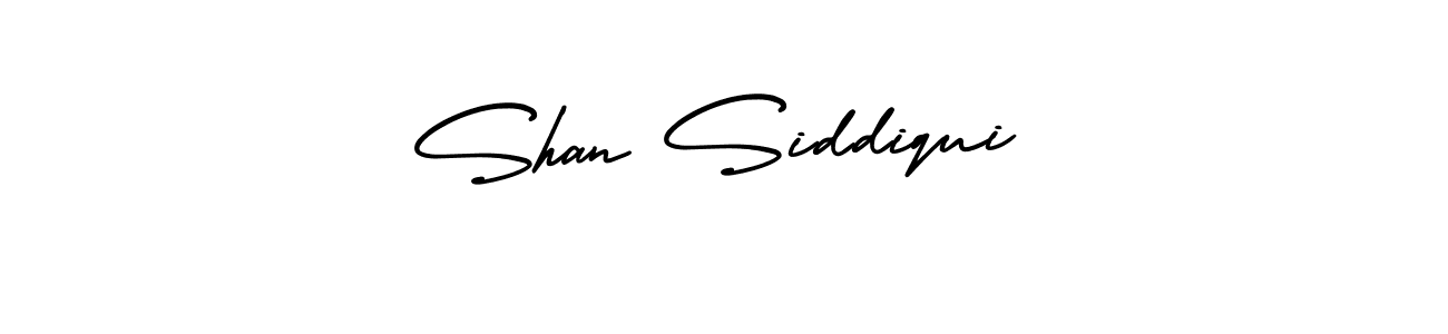 The best way (AmerikaSignatureDemo-Regular) to make a short signature is to pick only two or three words in your name. The name Shan Siddiqui include a total of six letters. For converting this name. Shan Siddiqui signature style 3 images and pictures png