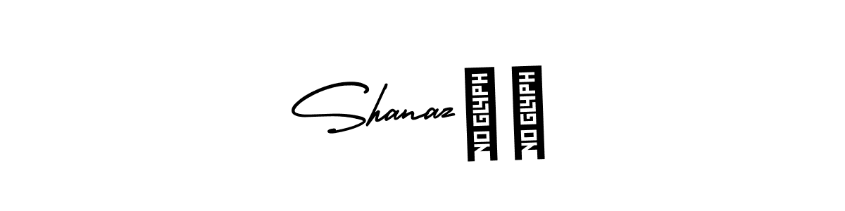 if you are searching for the best signature style for your name Shanaz❣️. so please give up your signature search. here we have designed multiple signature styles  using AmerikaSignatureDemo-Regular. Shanaz❣️ signature style 3 images and pictures png