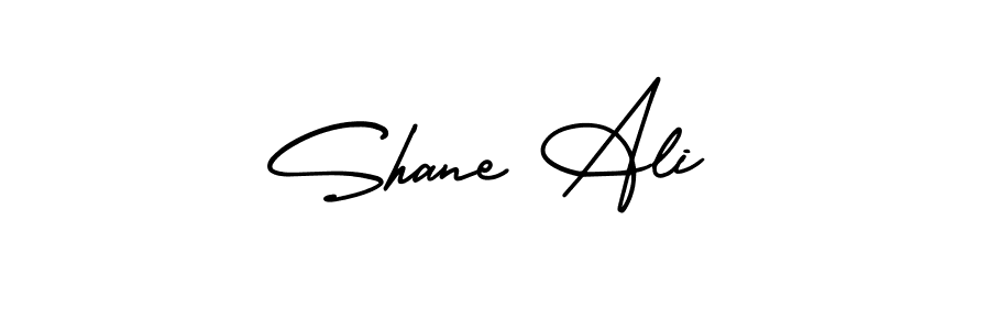 Design your own signature with our free online signature maker. With this signature software, you can create a handwritten (AmerikaSignatureDemo-Regular) signature for name Shane Ali. Shane Ali signature style 3 images and pictures png