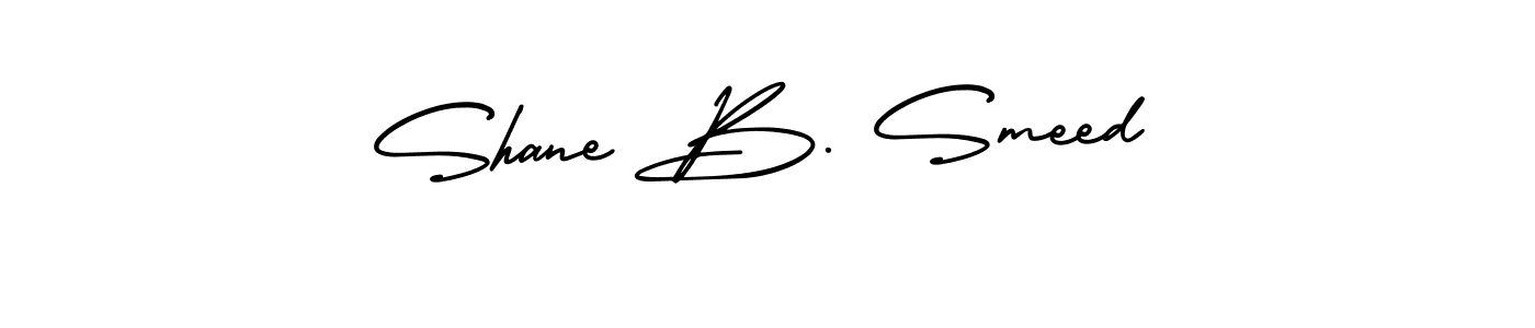 Also You can easily find your signature by using the search form. We will create Shane B. Smeed name handwritten signature images for you free of cost using AmerikaSignatureDemo-Regular sign style. Shane B. Smeed signature style 3 images and pictures png