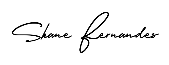 Discover how Shane Fernandes looks in an executive cursive font (AmerikaSignatureDemo-Regular). Perfect for legal documents, invoices, and certificates. Shane Fernandes signature style 3 images and pictures png