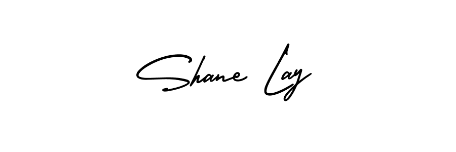 AmerikaSignatureDemo-Regular is a professional signature style that is perfect for those who want to add a touch of class to their signature. It is also a great choice for those who want to make their signature more unique. Get Shane Lay name to fancy signature for free. Shane Lay signature style 3 images and pictures png
