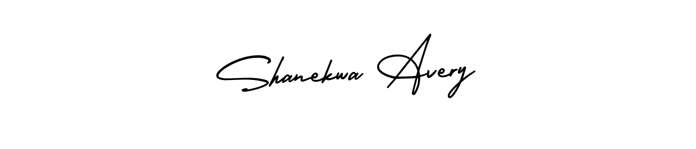Design your own signature with our free online signature maker. With this signature software, you can create a handwritten (AmerikaSignatureDemo-Regular) signature for name Shanekwa Avery. Shanekwa Avery signature style 3 images and pictures png