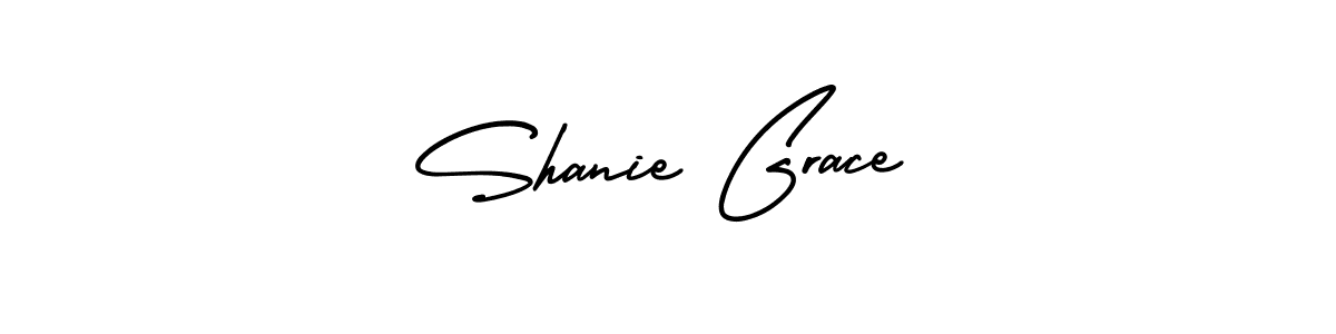 AmerikaSignatureDemo-Regular is a professional signature style that is perfect for those who want to add a touch of class to their signature. It is also a great choice for those who want to make their signature more unique. Get Shanie Grace name to fancy signature for free. Shanie Grace signature style 3 images and pictures png