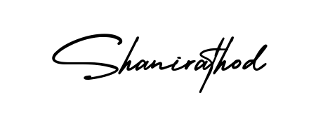 Achieve flawless digital penmanship with Shanirathod name in AmerikaSignatureDemo-Regular font. The perfect tool for creating online signatures. Shanirathod signature style 3 images and pictures png