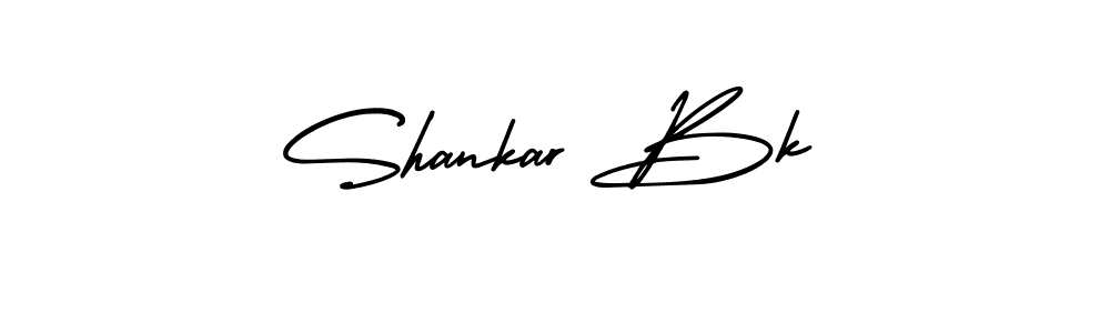 How to make Shankar Bk signature? AmerikaSignatureDemo-Regular is a professional autograph style. Create handwritten signature for Shankar Bk name. Shankar Bk signature style 3 images and pictures png