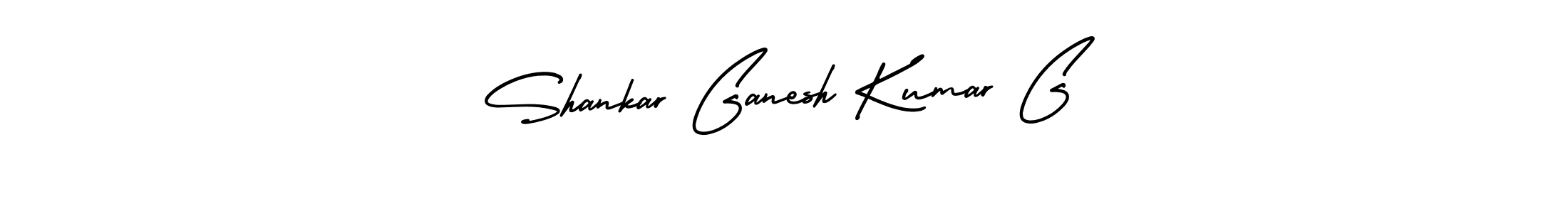 How to make Shankar Ganesh Kumar G name signature. Use AmerikaSignatureDemo-Regular style for creating short signs online. This is the latest handwritten sign. Shankar Ganesh Kumar G signature style 3 images and pictures png