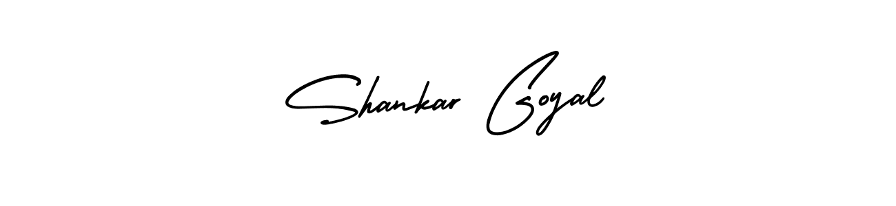 Create a beautiful signature design for name Shankar Goyal. With this signature (AmerikaSignatureDemo-Regular) fonts, you can make a handwritten signature for free. Shankar Goyal signature style 3 images and pictures png