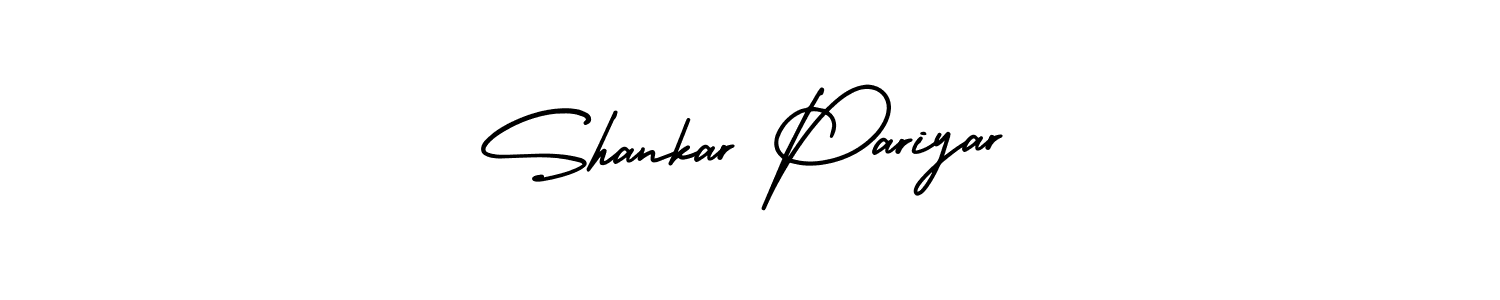 Shankar Pariyar stylish signature style. Best Handwritten Sign (AmerikaSignatureDemo-Regular) for my name. Handwritten Signature Collection Ideas for my name Shankar Pariyar. Shankar Pariyar signature style 3 images and pictures png