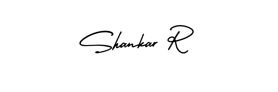 Design your own signature with our free online signature maker. With this signature software, you can create a handwritten (AmerikaSignatureDemo-Regular) signature for name Shankar R. Shankar R signature style 3 images and pictures png