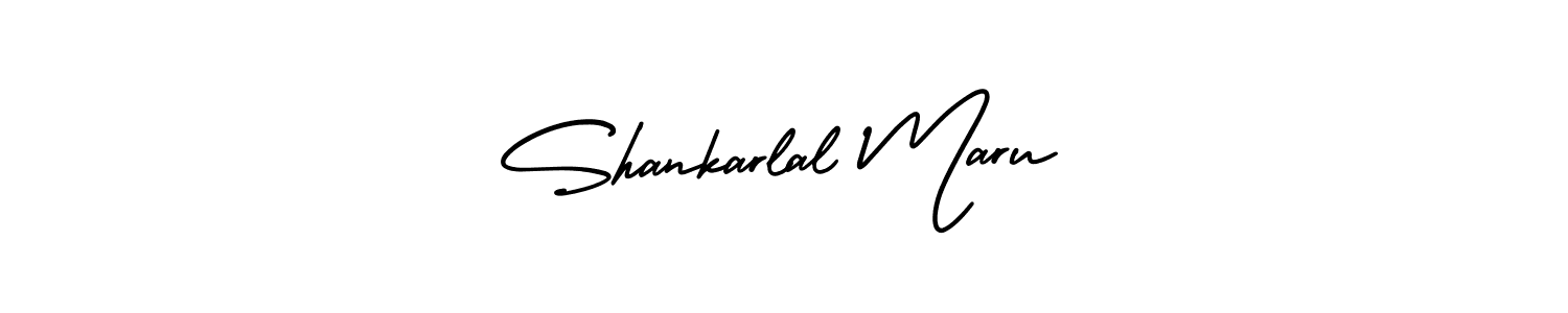 Make a short Shankarlal Maru signature style. Manage your documents anywhere anytime using AmerikaSignatureDemo-Regular. Create and add eSignatures, submit forms, share and send files easily. Shankarlal Maru signature style 3 images and pictures png