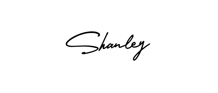 Create a beautiful signature design for name Shanley. With this signature (AmerikaSignatureDemo-Regular) fonts, you can make a handwritten signature for free. Shanley signature style 3 images and pictures png