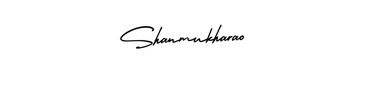 Make a beautiful signature design for name Shanmukharao. Use this online signature maker to create a handwritten signature for free. Shanmukharao signature style 3 images and pictures png